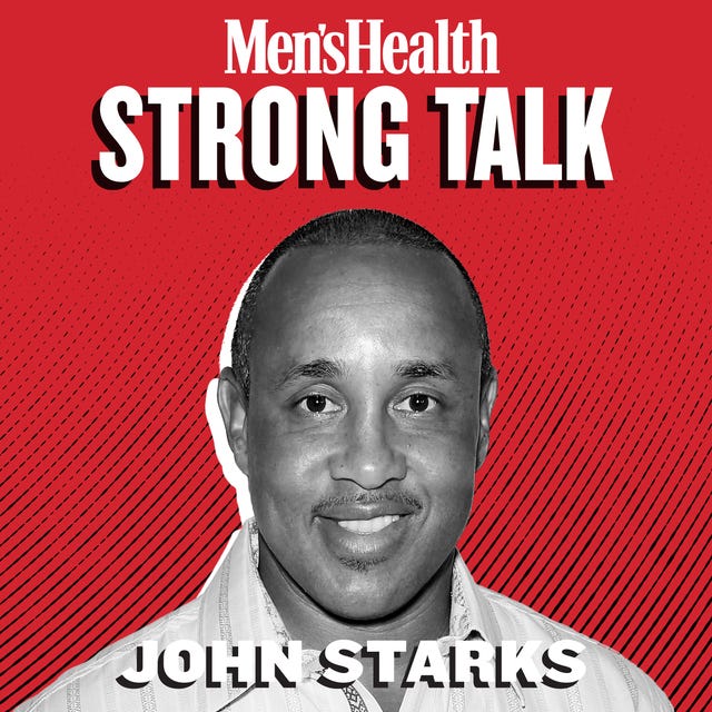 cover of mens health featuring a strong talk segment
