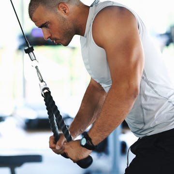 triceps extension exercise.