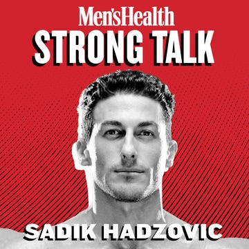 Sadik Hadzovic speaking on the MH Strong Talk podcast