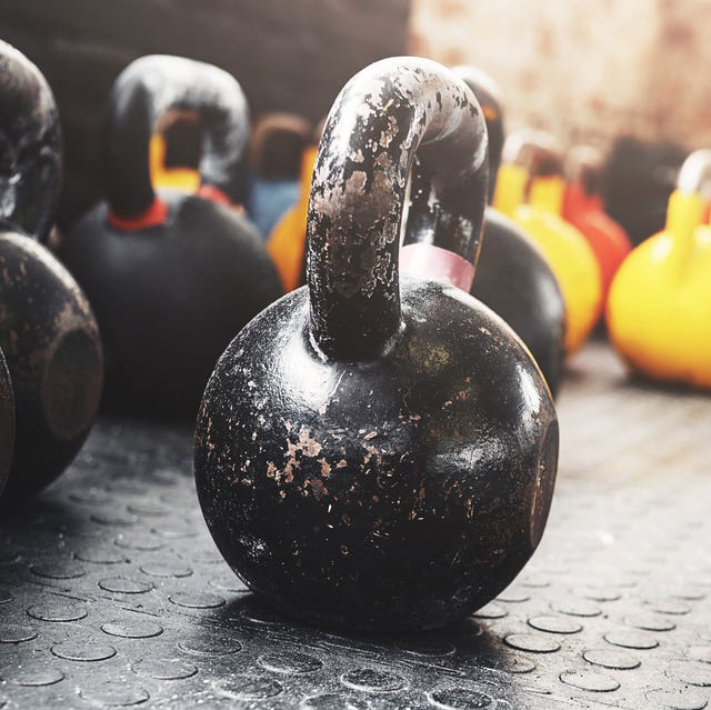 kettlebells