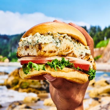 the halibut burger