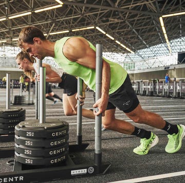 hyrox sled push