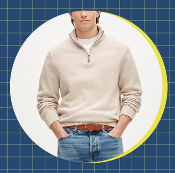 comparison of two zipup sweaters