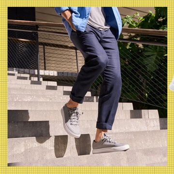 footwear showcase featuring various athletic shoes