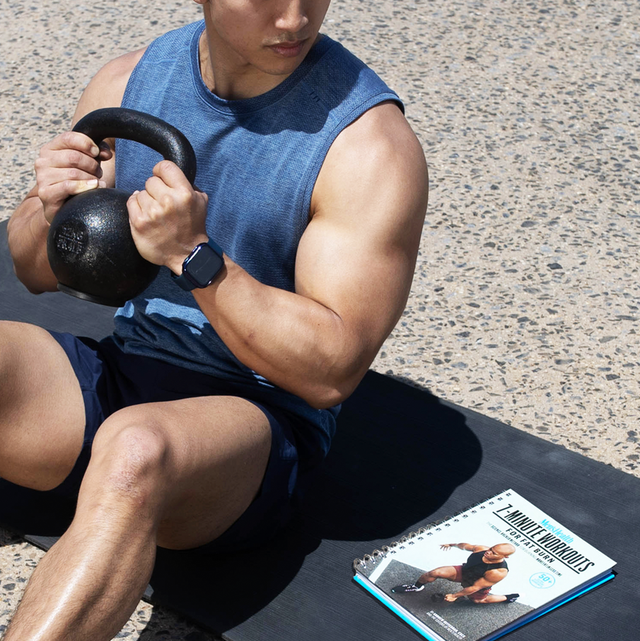 man working out